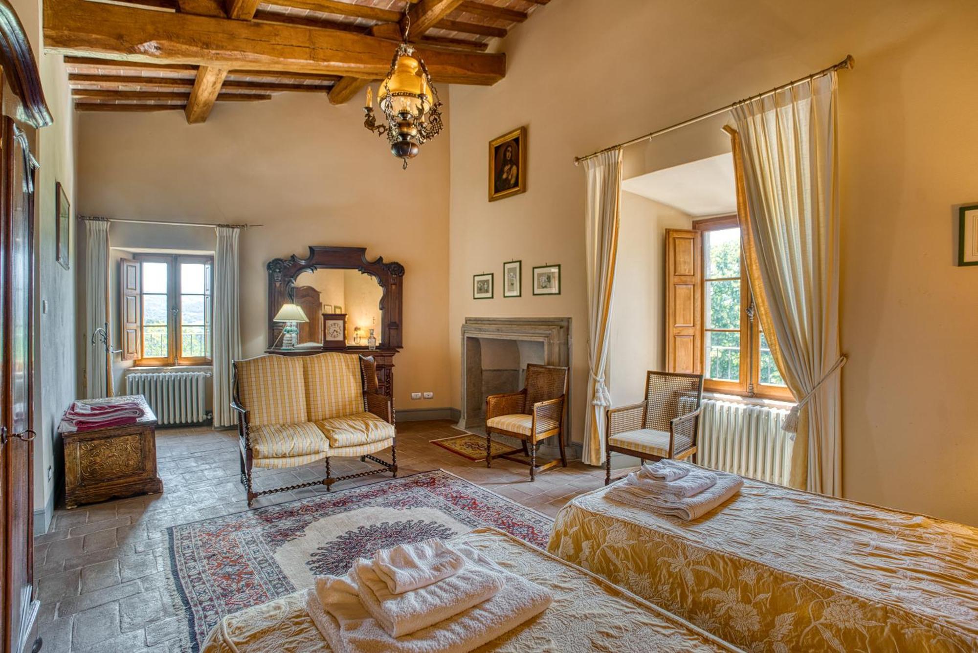 Villa Castello Di Magrano Gubbio Exterior foto